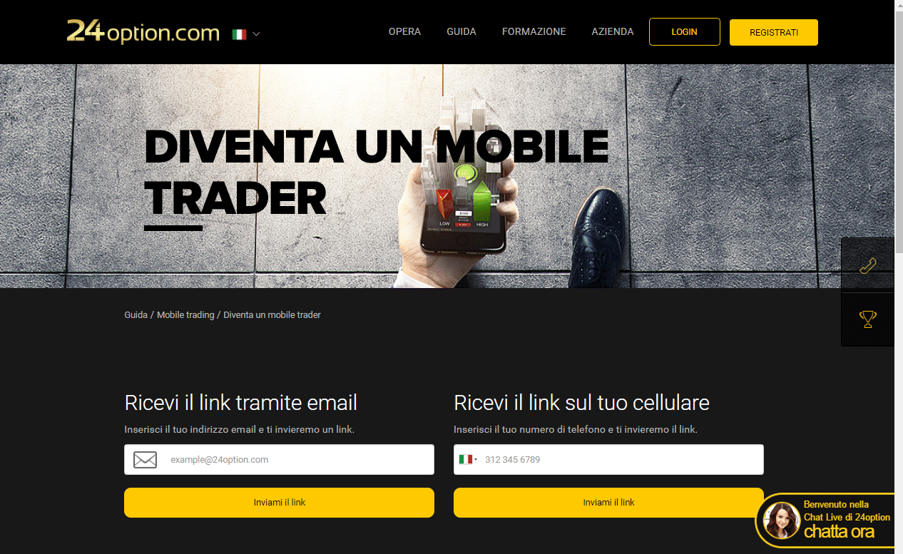 diventa mobile trader